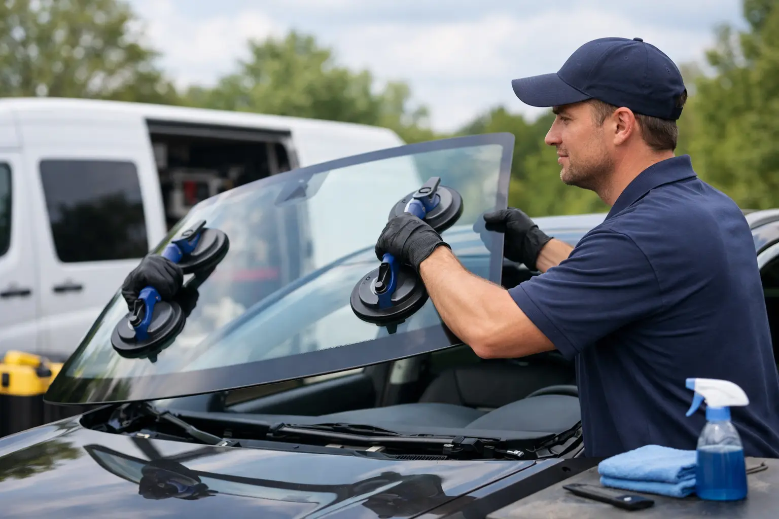 Serving homes, offices, retail areas, and businesses throughout Broomfield with convenient mobile auto glass service whenever available.