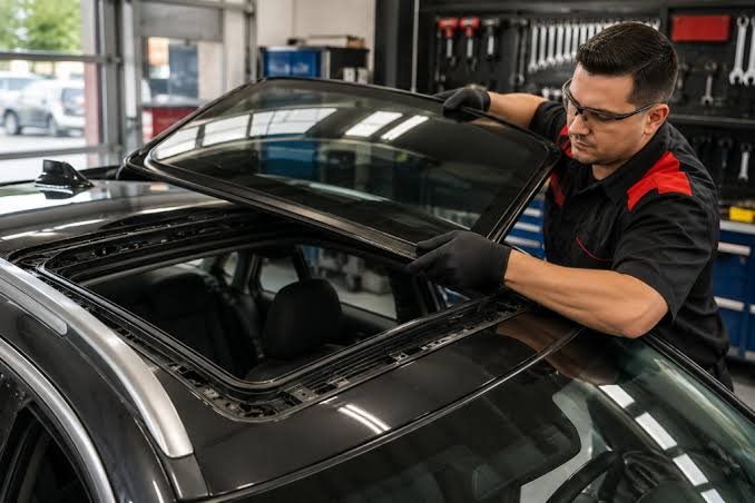 Mobile auto glass technician serving Lakewood